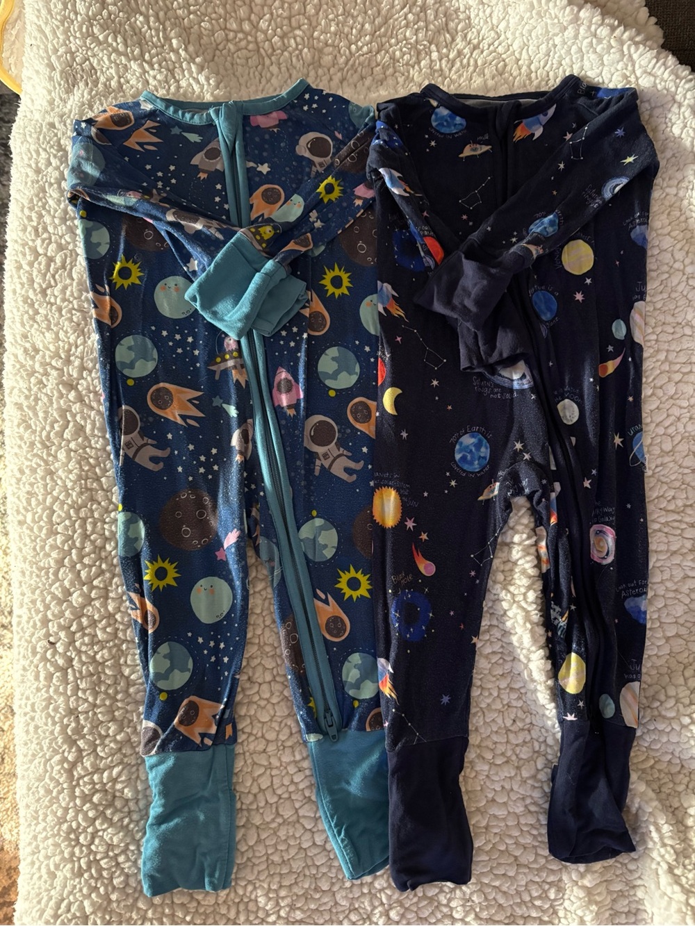 Little Sleepies Space zippy bundle